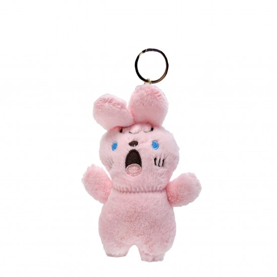 Wholesale Cute Plush Cartoon Keychain High Quality Soft Stuffed Toy Bag Charm for Kids & Adults