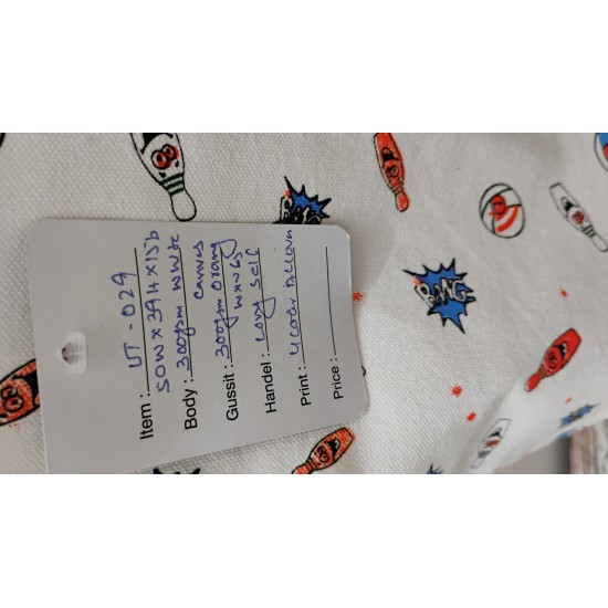 multi color printed Wholesale customize Natural Canvas Tote Bag Handle for Travel beautiful collection bulk price bag