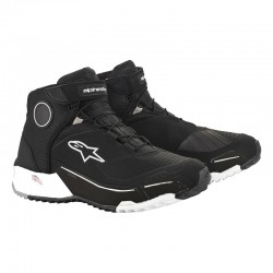 For Alpinestars Cr X Drystar Water Shoes Black and White Color Scheme