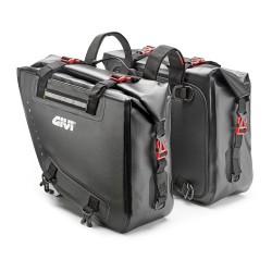 GIVI 15+15 Lt Black Waterproof Side Bags & Pouches