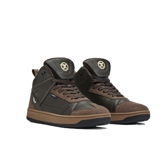 Xpd Moto-1 H2Out Brown Shoes Premium Moto Boots