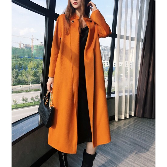 Latest Design High Quality Winter Autumn Clothes Women Ladies Long Plus Size Cashmere Wool Coats