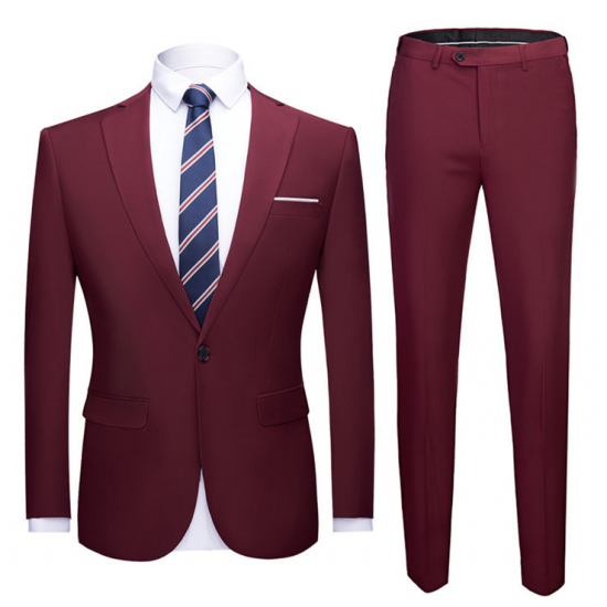 Customization of High-end Brocade Men's Suit