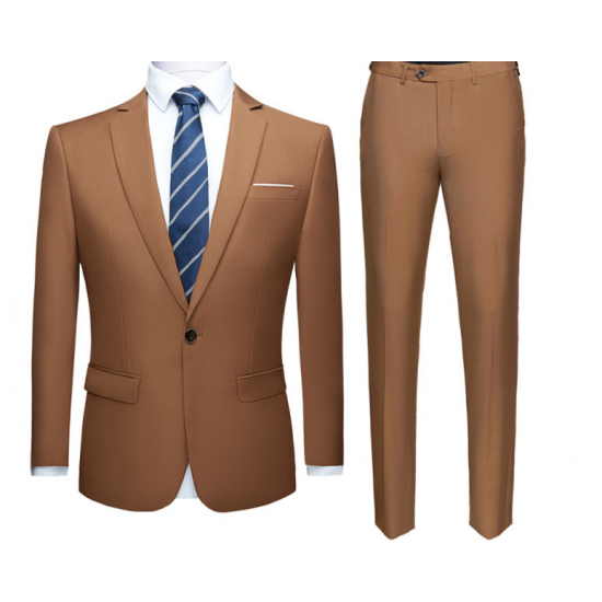 Customization of High-end Brocade Men's Suit