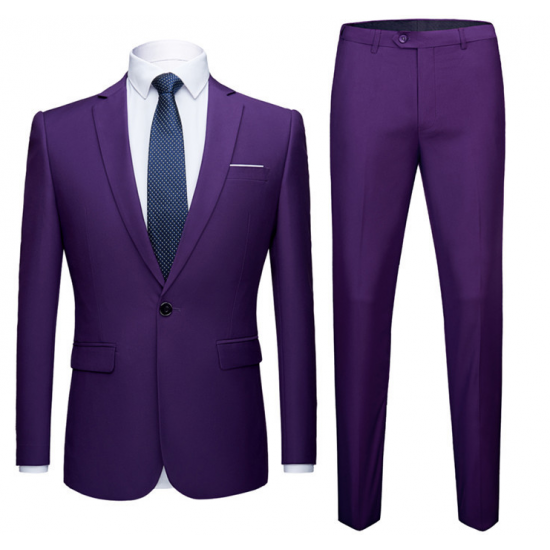 Customization of High-end Brocade Men's Suit
