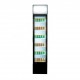 Commercial Cola Upright Showcase Slim Refrigerator Drink Glass Door Cooler
