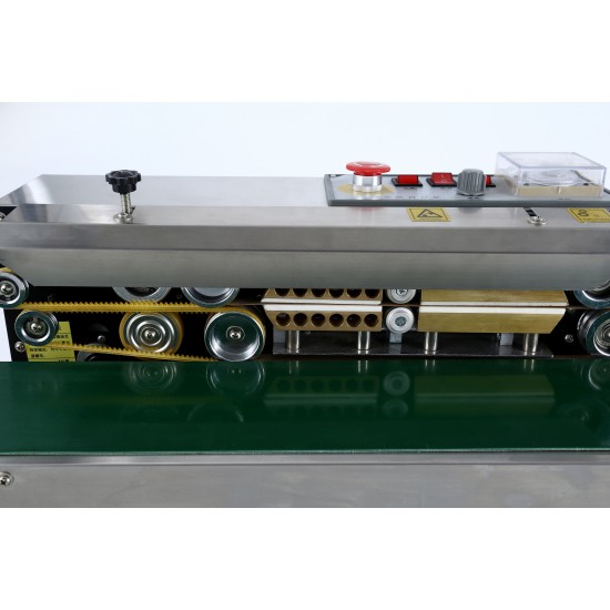FR-770 Continuous Plastic Bag Heat Sealing Machine Band Sealer Machine