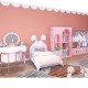 New Dream Theme Role Play Indoor Soft Playground Princess House Playhouse Shoe Cabinet for Kids