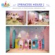 New Dream Theme Role Play Indoor Soft Playground Princess House Playhouse Shoe Cabinet for Kids
