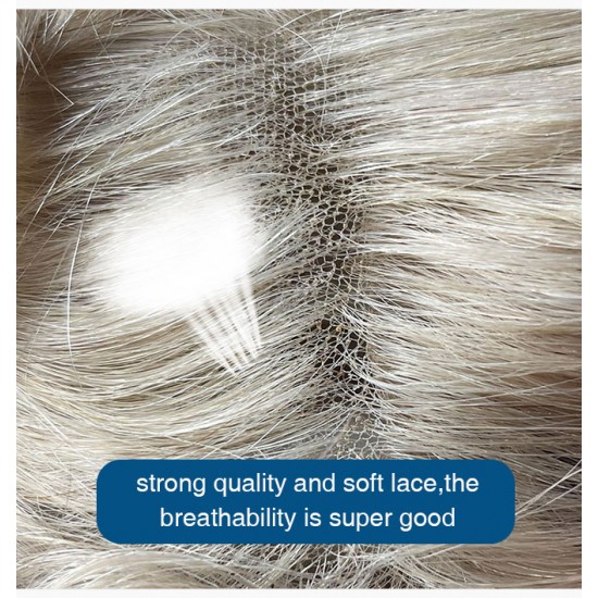 Full Swiss Lace Mens Toupee Bleached Knots Real Natural Hairline Mens Hairpieces European Human Hair Replacement System for Men