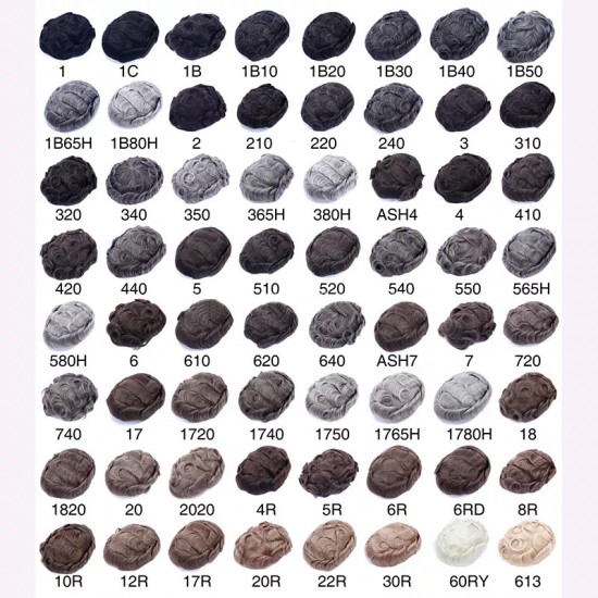 Full Swiss Lace Mens Toupee Bleached Knots Real Natural Hairline Mens Hairpieces European Human Hair Replacement System for Men