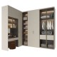 SUOFEIYA Custom Nordic Style Open Walk in Closet Organizer Bedroom Wardrobe Clothes Cabinets