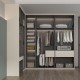 SUOFEIYA Custom Nordic Style Open Walk in Closet Organizer Bedroom Wardrobe Clothes Cabinets