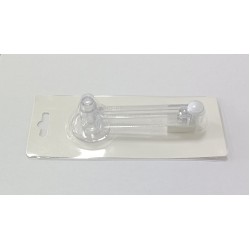 New Popular 58mm Semi-Automatic Button Maker Machine for Aluminium Steel Plastic Manual Grade Badge Keychain Used