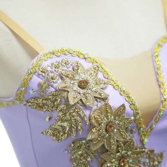 R0018 Lavender Purple Condole Belt Skirt Dance Costumes Performance Wear Festival Clothes Adult