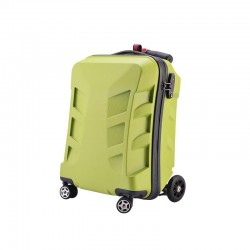 Travelling Bags Wholesale Innovative ABS PC Trolley Luggage Bags Kids Folding Bags Adult Scooter Travel Suitcase