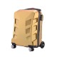 Travelling Bags Wholesale Innovative ABS PC Trolley Luggage Bags Kids Folding Bags Adult Scooter Travel Suitcase
