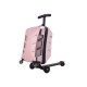 Travelling Bags Wholesale Innovative ABS PC Trolley Luggage Bags Kids Folding Bags Adult Scooter Travel Suitcase