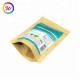 Custom Logo Resealable Stand up Protein Powder Packaging Bag Food Breast Milk Storage Bag Sandwich Bag LDPE Gravure Printing