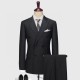 Wholesale Men's Solid Business Jackets Slim Fit Party Coats Double Breasted Wedding Suits