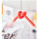 Stand up Plastic Zipper Pack Packaging Bag Drink Pouch With Straw