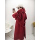 Autumn and Winter New Wool Coat Double-sided Woolen Faux Fur  Coat Faux Fur  Collar Women's Long Cuffs  Coats