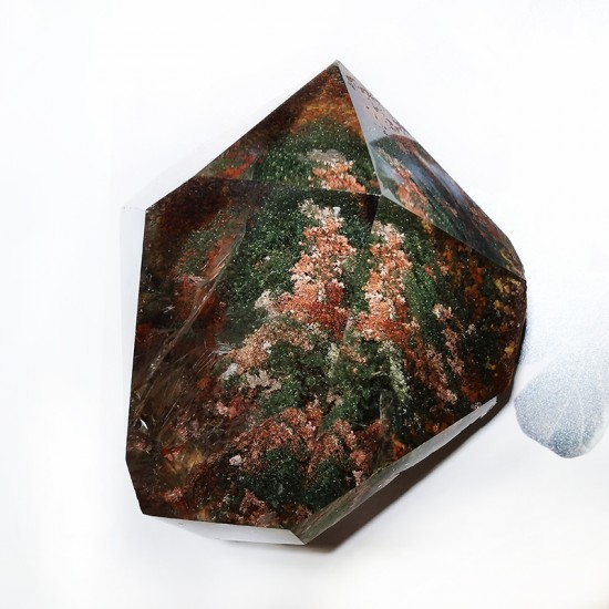 Natural Garden Quartz  Phantom Reiki Crystal Tower Quartz Healing Crystal Polished Garden Quartz Point  Tower