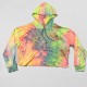 In Stock Women Yummy Brushed Tie Dye Hoodie Long Sleeve Top and Jogger Long Set