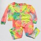 In Stock Women Yummy Brushed Tie Dye Hoodie Long Sleeve Top and Jogger Long Set