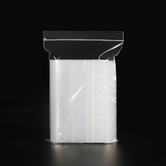 Various Sizes Plastic Zipper Seal Sundries Storage Food Preservation Refrigerated LDPE PE Packaging Reusable Pouch Bag