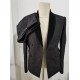 Black Jacquard Shawl Lapel.Customization of High-end Men's Suit