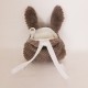Cute Plush Rabbit Bag Fashion Girl Rabbit Fur Handbag Baby Cartoon Bunny Messenger Bag Plush Bags for Kids
