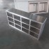 Custom Made Stainless Steel Shoe Cabinet Bench for Factory/industrial