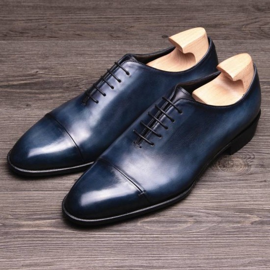 High Quality Men Dress Shoes Lightweight Leather Carved Shoes Derby Pointed Toe Oxford Men's Dress Shoes