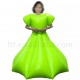 Custom Environmental PVC Solid Color Shiny Masquerade Ball Inflatable Princess Skirts for Sale