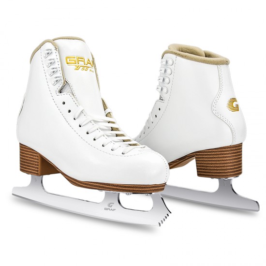 Asia Only Independent GRAF Set Sport Insole Ice Figure Skate Shoes with Shock-Absorbing Feature