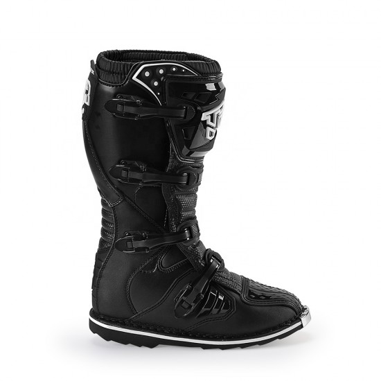 Men Ride Leather Boots Motocross Motorcycle  Racing Shoes Motorcycle Shoes