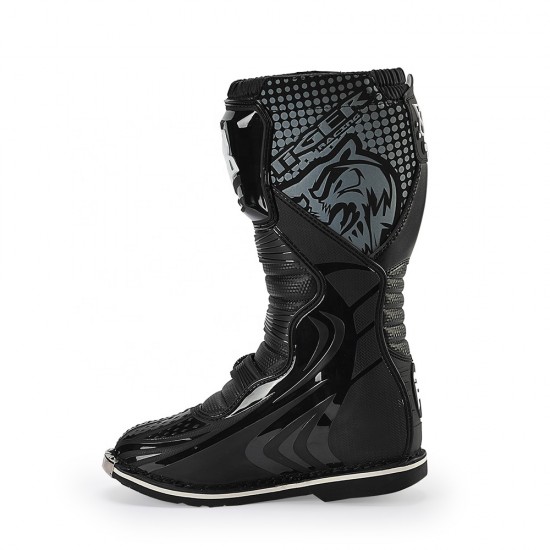 Men Ride Leather Boots Motocross Motorcycle  Racing Shoes Motorcycle Shoes