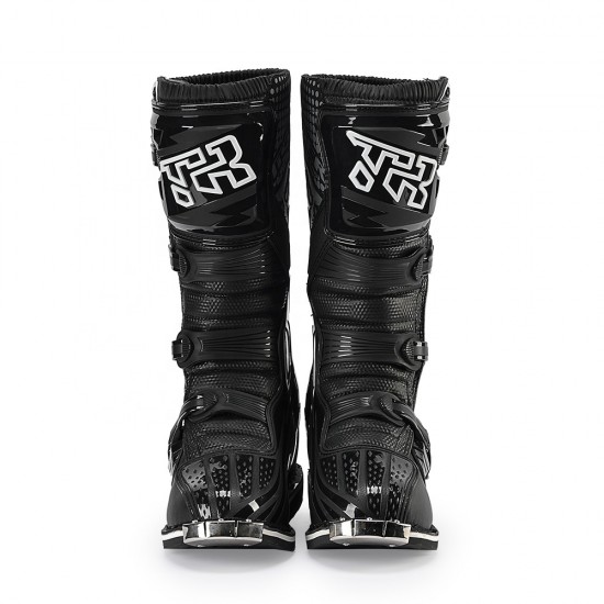 Men Ride Leather Boots Motocross Motorcycle  Racing Shoes Motorcycle Shoes