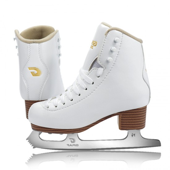 High Quality White Ice Skating Shoes Fashionable Winter Figure Skate Boots for Ice Rink Sports Exclusive for Asia