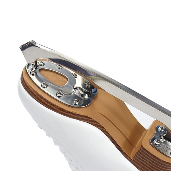 High Quality White Ice Skating Shoes Fashionable Winter Figure Skate Boots for Ice Rink Sports Exclusive for Asia