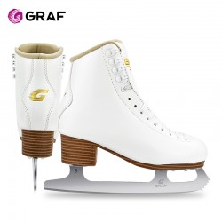 High Quality White Ice Skating Shoes Fashionable Winter Figure Skate Boots for Ice Rink Sports Exclusive for Asia