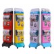 2 Layer Egg Capsule Toy Vending Machine Wholesale Coin Operated Gashapon Capsule Toys Plastic Capsule Toys