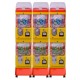2 Layer Egg Capsule Toy Vending Machine Wholesale Coin Operated Gashapon Capsule Toys Plastic Capsule Toys
