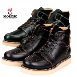 Vintage Men's and Women's Winter Top Layer Cowhide Shoes Designer Boots for Men Goodyear Stitching Technology Boots