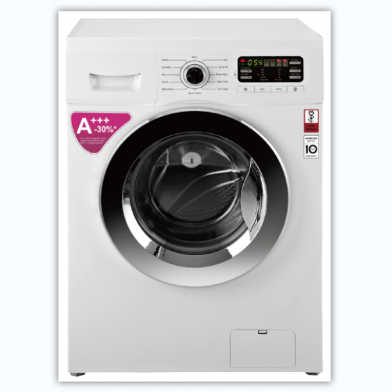 7kg Front Load Washing Machine White Color with Universal Motor Fully Automatic Home Appliances