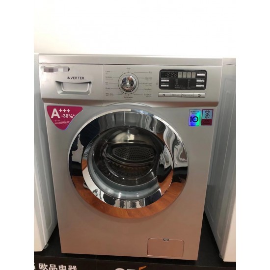 7kg Front Load Washing Machine White Color with Universal Motor Fully Automatic Home Appliances