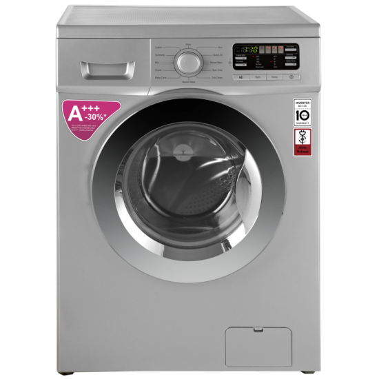 7kg Front Load Washing Machine White Color with Universal Motor Fully Automatic Home Appliances