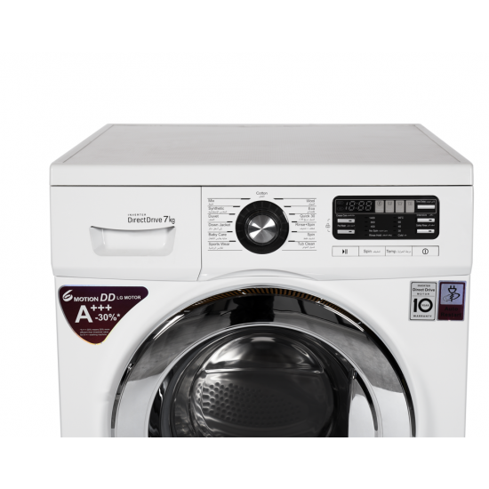 7kg Front Load Washing Machine Fully Automatic Washer Universal Motor Belt LED Light Stainless Steel Home Appliance