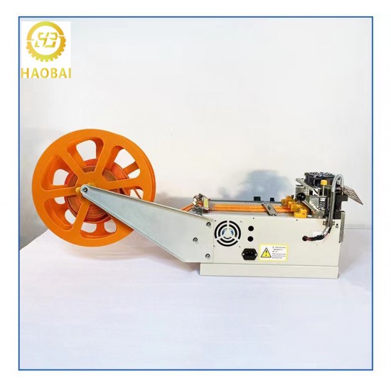 Suppliers Automatic Hot Knife Round Shape Naylon Manual Belt Lanyard Ultrasonic Cutex Hole Punching Webbing Cutting Machine